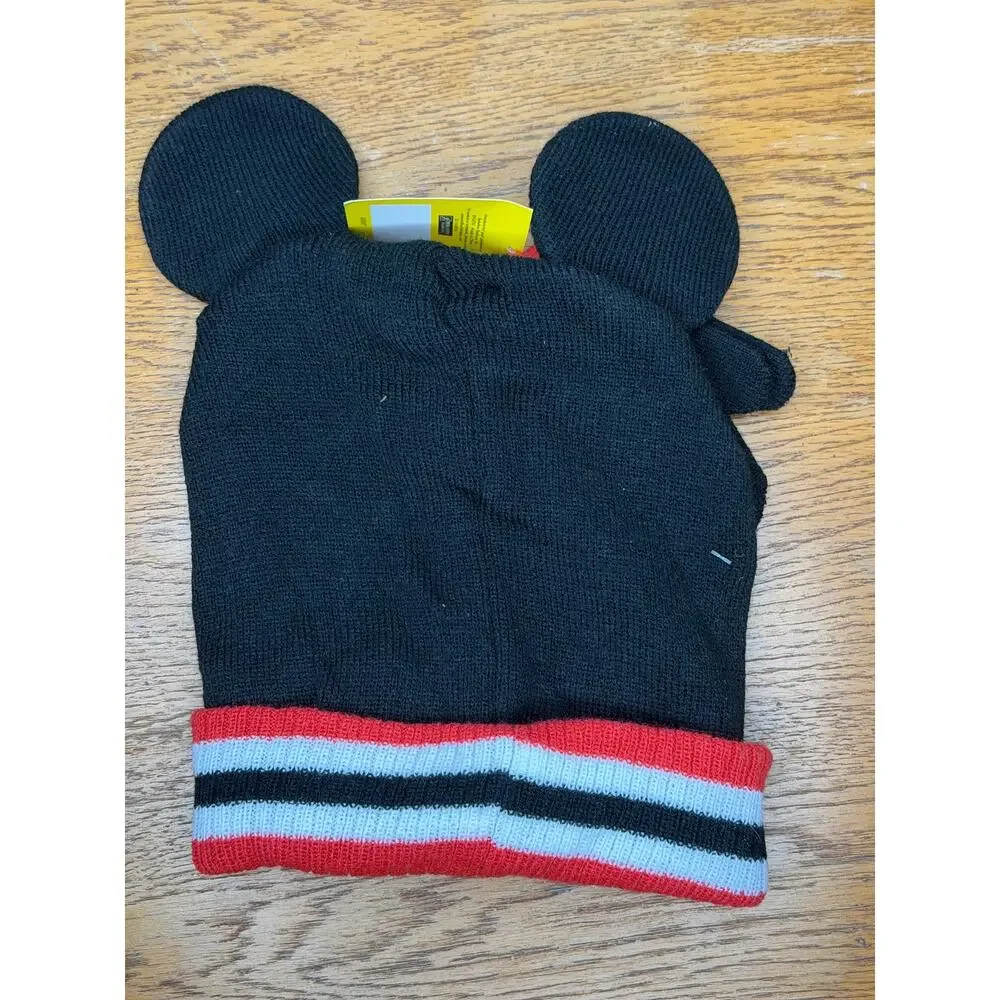 Disney 90 yrs.magic*2018 ~Felt & Embroidery Mickey Mouse Face~Toddler NWT